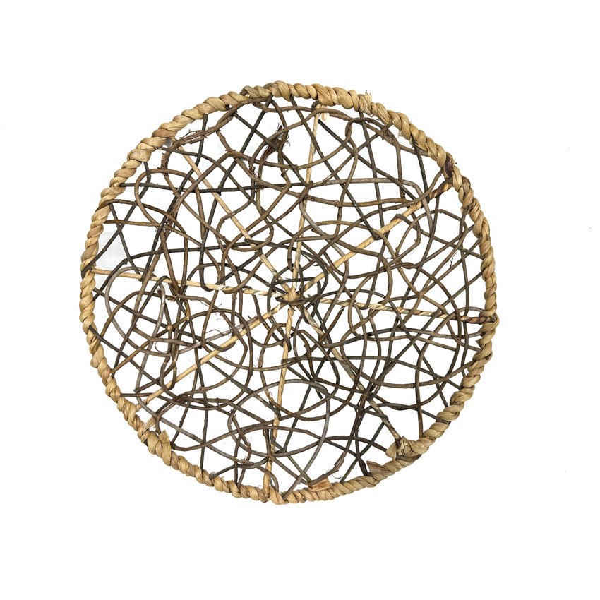 Paniers muraux tissés : un accent chic pour votre décoration intérieure