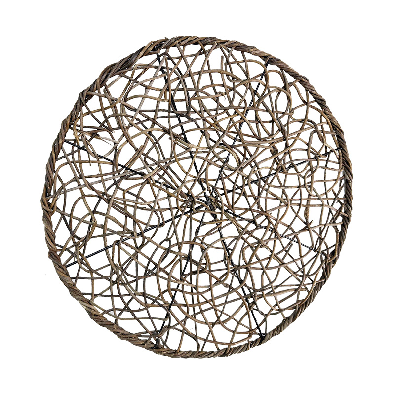 Maille tissée ronde de décoration murale