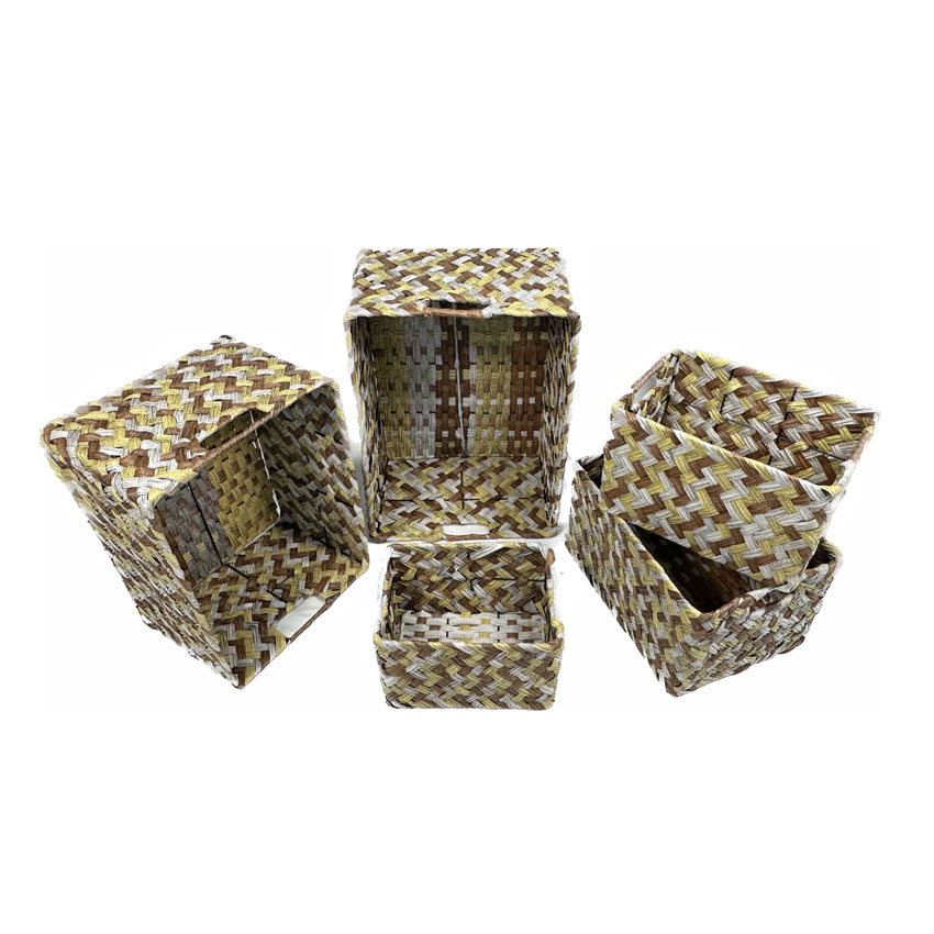 Tiroir panier tissé